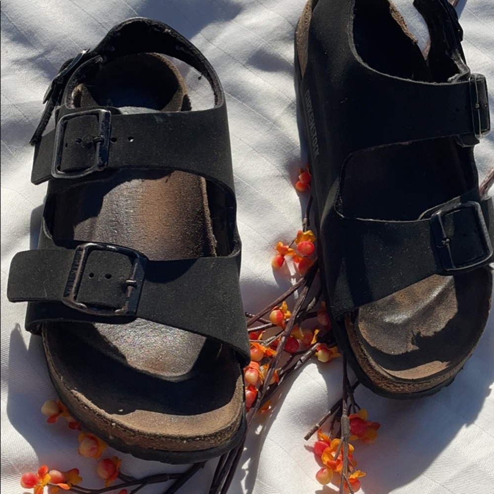 Birkenstock size 36 girls sandals with strap